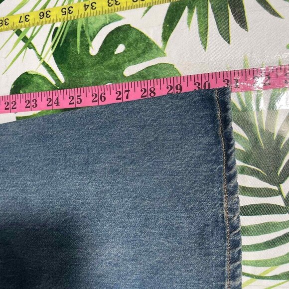 Free People New Dawn Flare Jeans Womens 25 Blue Denim High Rise Button Fly - Picture 15 of 15